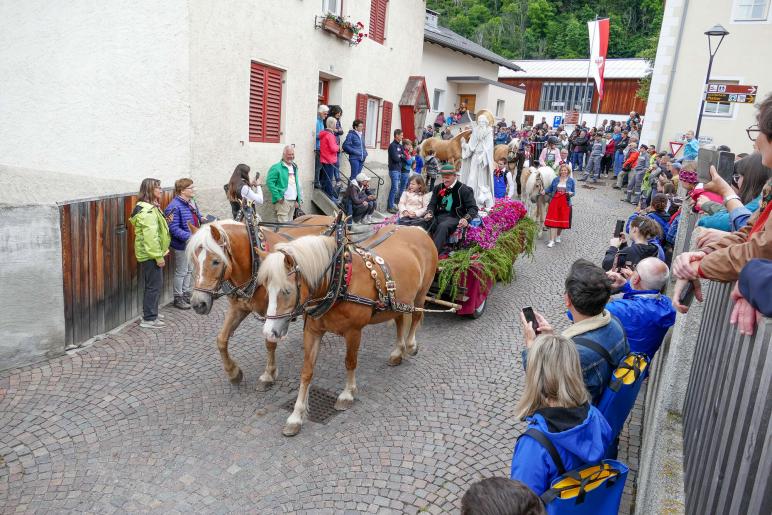 Haflinger-Umzug in Schluderns (01.06.2024); Fotos: Sepp