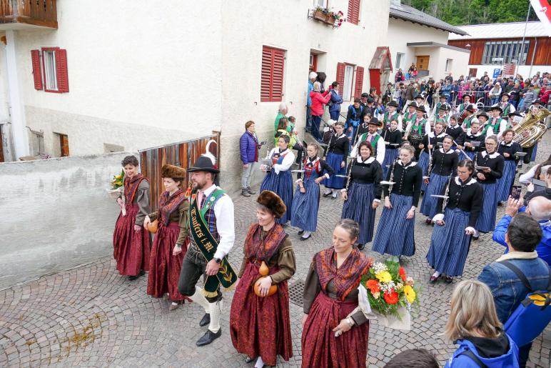 Haflinger-Umzug in Schluderns (01.06.2024); Fotos: Sepp