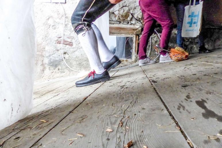 KleinDORFgeflüster im Bergsteigerdorf Matsch unter dem Motto „schaugn. lousn. koschtn“; 19.10.2019; Fotos: Sepp