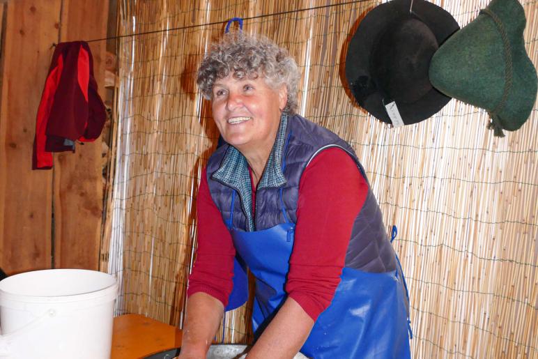 „kleinDORFgeflüster“ in Matsch (22.10.2022); Fotos: Sepp