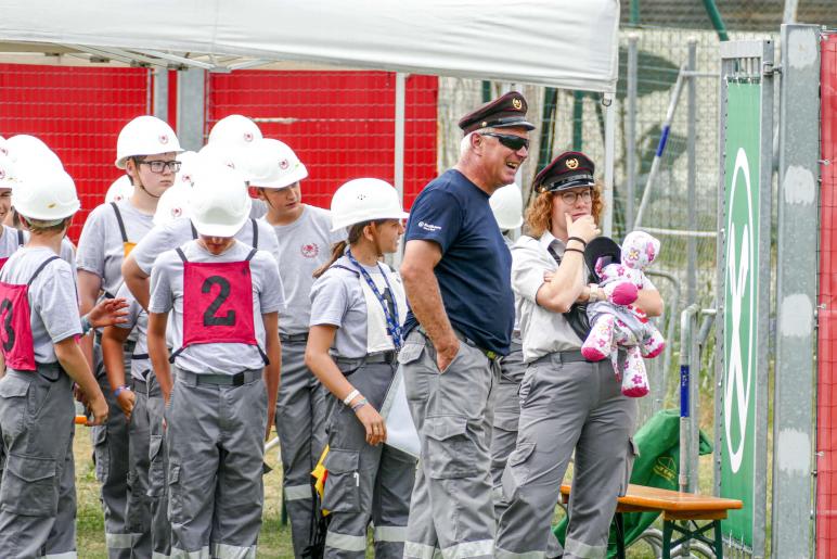 Landes-Jugendfeuerwehrleistungsbewerb 2023 in Prad; Fotos: Sepp