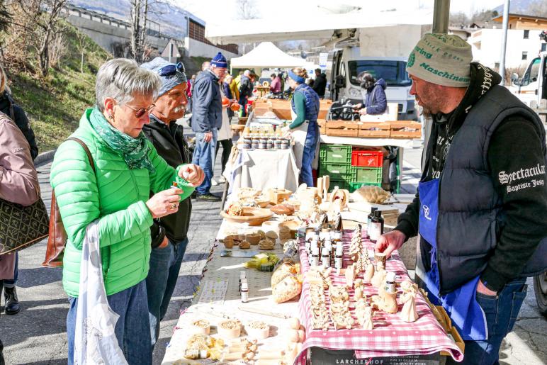 Landsprachmarkt in Goldrain, 17.03.2023; Fotos: Sepp 