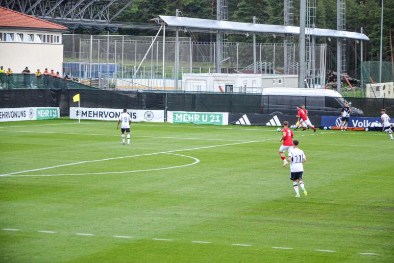 Prad: Deutschland (U21) gegen Vinschgau Auswahl; Fotos: Michael