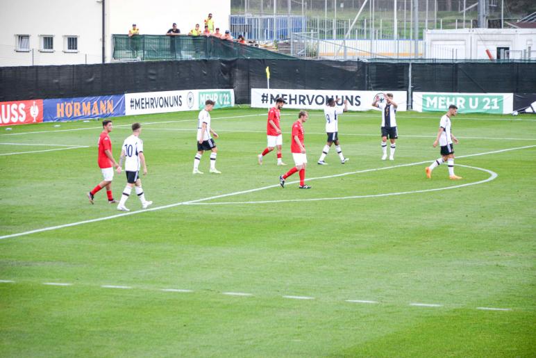 Prad: Deutschland (U21) gegen Vinschgau Auswahl; Fotos: Michael