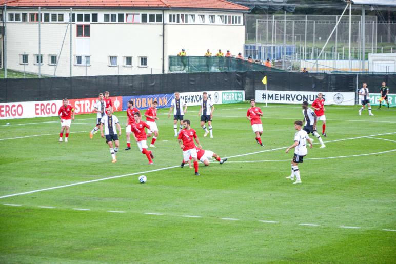 Prad: Deutschland (U21) gegen Vinschgau Auswahl; Fotos: Michael