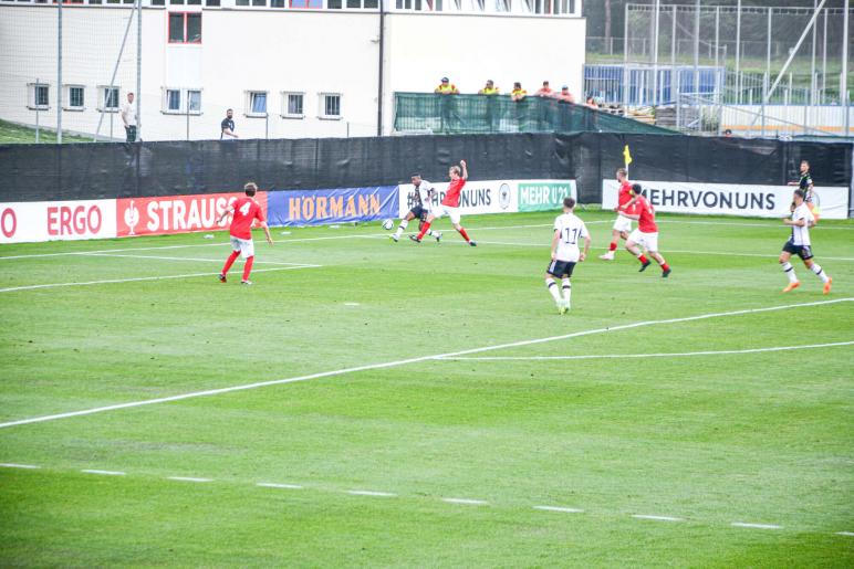 Prad: Deutschland (U21) gegen Vinschgau Auswahl; Fotos: Michael