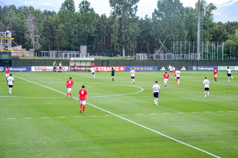 Prad: Deutschland (U21) gegen Vinschgau Auswahl; Fotos: Michael