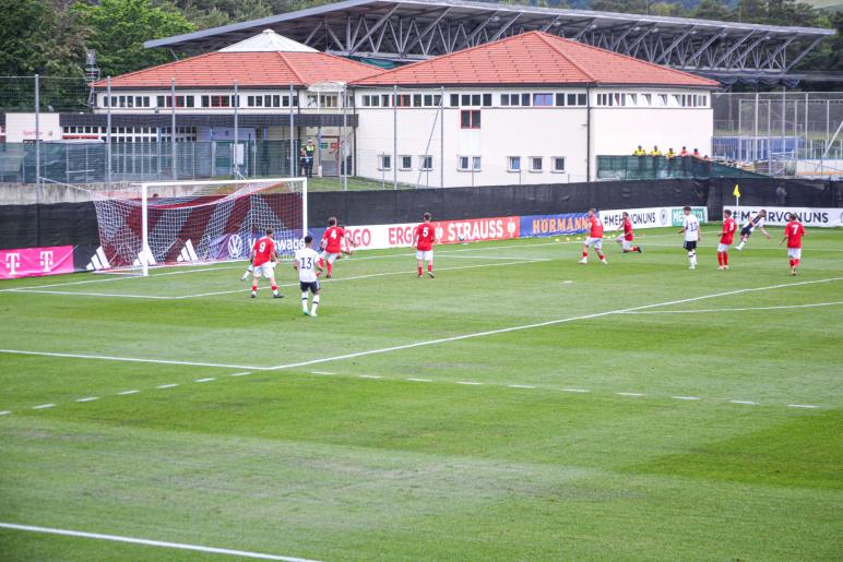 Prad: Deutschland (U21) gegen Vinschgau Auswahl; Fotos: Michael