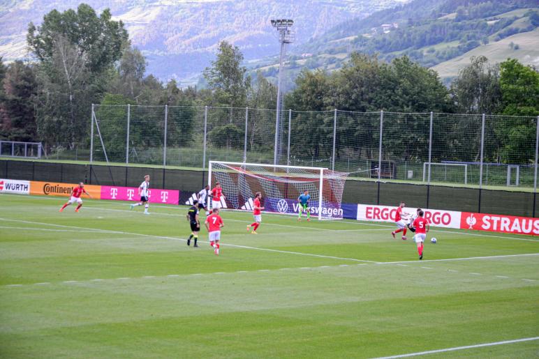 Prad: Deutschland (U21) gegen Vinschgau Auswahl; Fotos: Michael