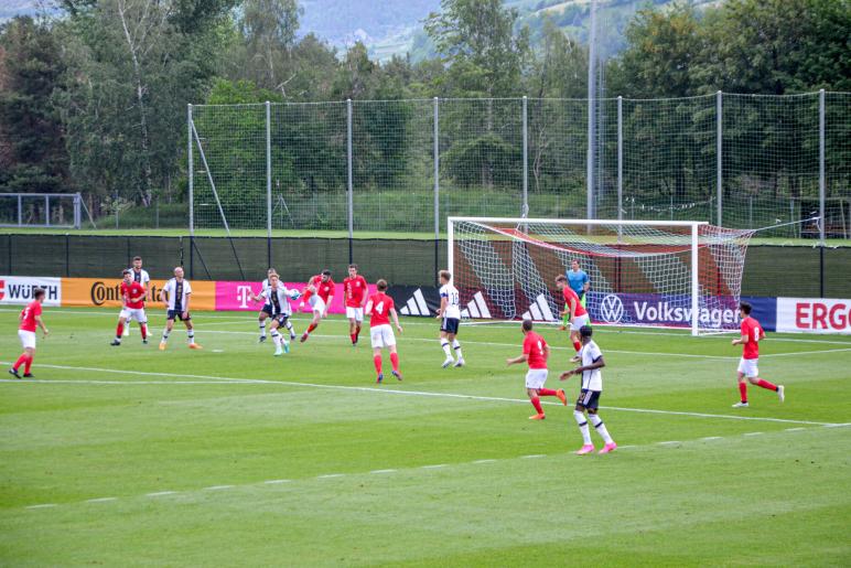 Prad: Deutschland (U21) gegen Vinschgau Auswahl; Fotos: Michael