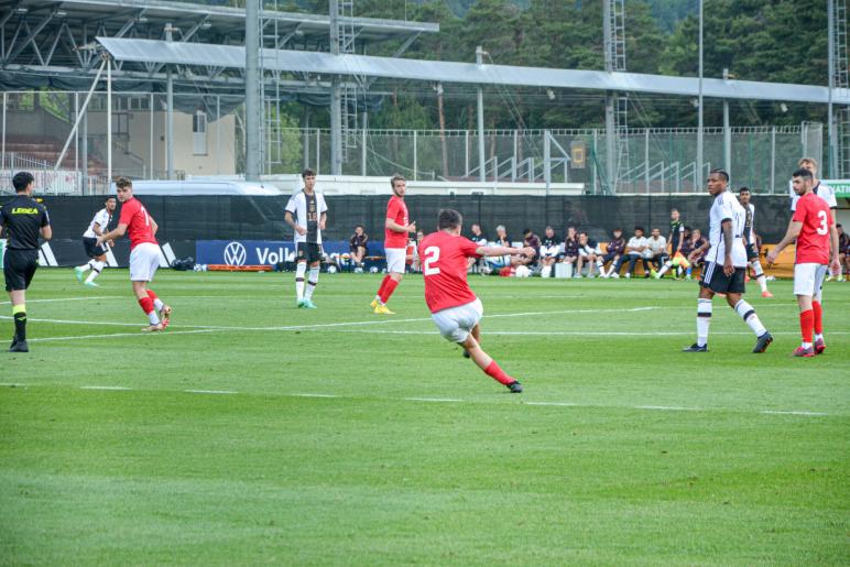 Prad: Deutschland (U21) gegen Vinschgau Auswahl; Fotos: Michael