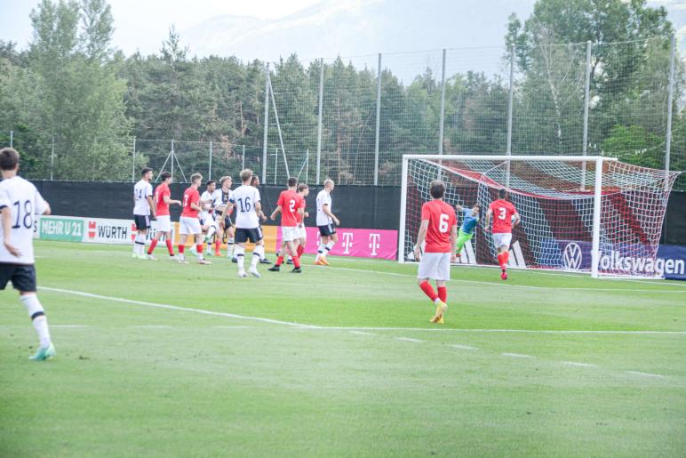 Prad: Deutschland (U21) gegen Vinschgau Auswahl; Fotos: Michael