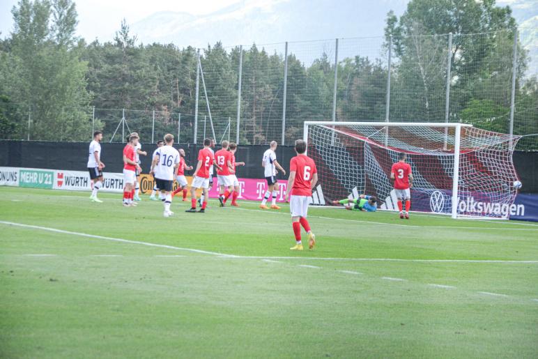 Prad: Deutschland (U21) gegen Vinschgau Auswahl; Fotos: Michael