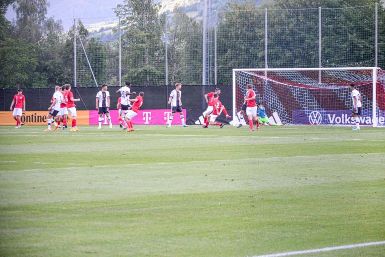 Prad: Deutschland (U21) gegen Vinschgau Auswahl; Fotos: Michael