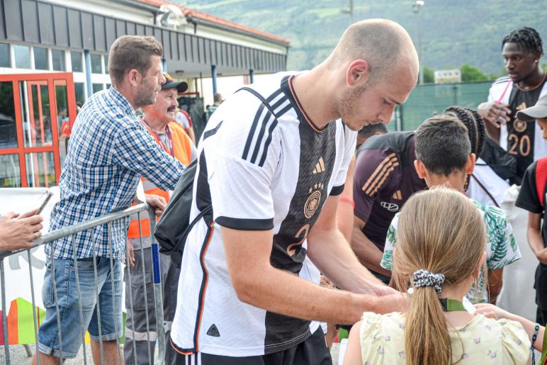 Prad: Deutschland (U21) gegen Vinschgau Auswahl; Fotos: Michael