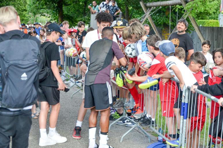 Prad: Deutschland (U21) gegen Vinschgau Auswahl; Fotos: Michael