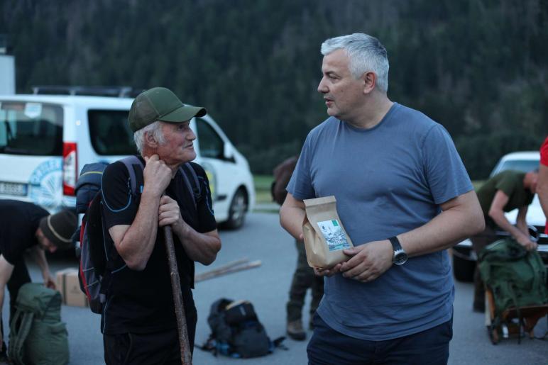 Schmugglerwanderung in Stilfs; Fotos: Toni Bernhart