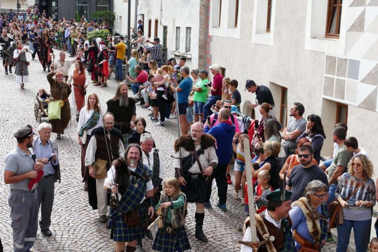 Südtiroler Ritterspiele 2022 in Schluderns; Fotos: Sepp  