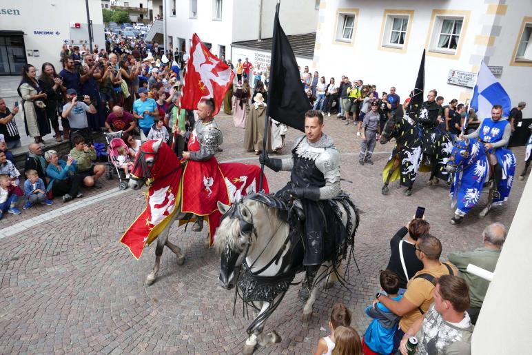 Südtiroler Ritterspiele 2022 in Schluderns; Fotos: Sepp  