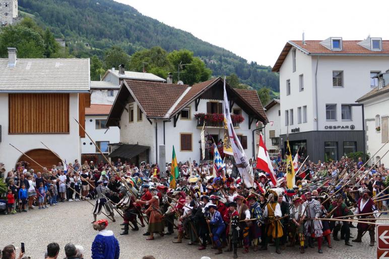 Südtiroler Ritterspiele 2022 in Schluderns; Fotos: Sepp  