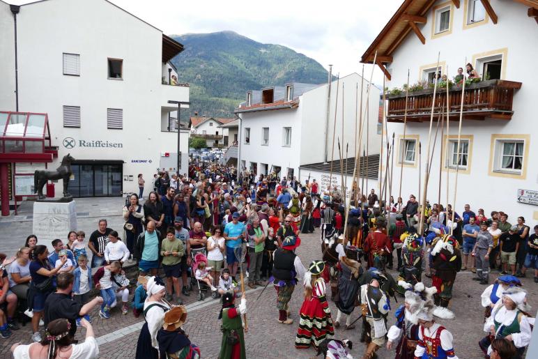 Südtiroler Ritterspiele 2022 in Schluderns; Fotos: Sepp  