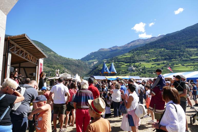 Südtiroler Ritterspiele 2022 in Schluderns; Fotos: Sepp  