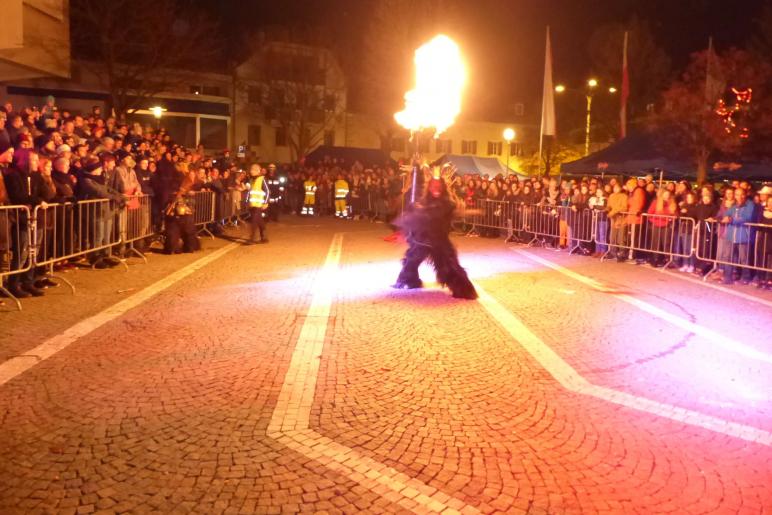 Tuifl- und Krampustreffen in Latsch; 17.11.2018; Fotos: Sepp