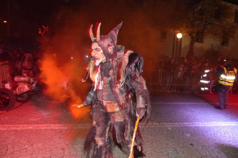 Tuifl- und Krampustreffen in Latsch; 17.11.2018; Fotos: Sepp