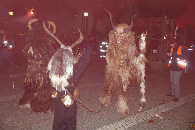 Tuifl- und Krampustreffen in Latsch; 17.11.2018; Fotos: Sepp