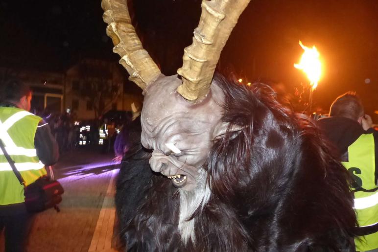 Tuifl- und Krampustreffen in Latsch; 17.11.2018; Fotos: Sepp