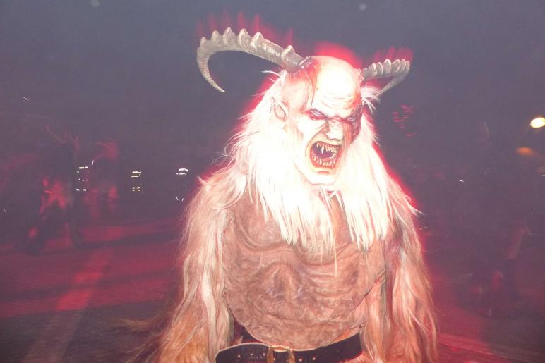 Tuifl- und Krampustreffen in Latsch; 17.11.2018; Fotos: Sepp