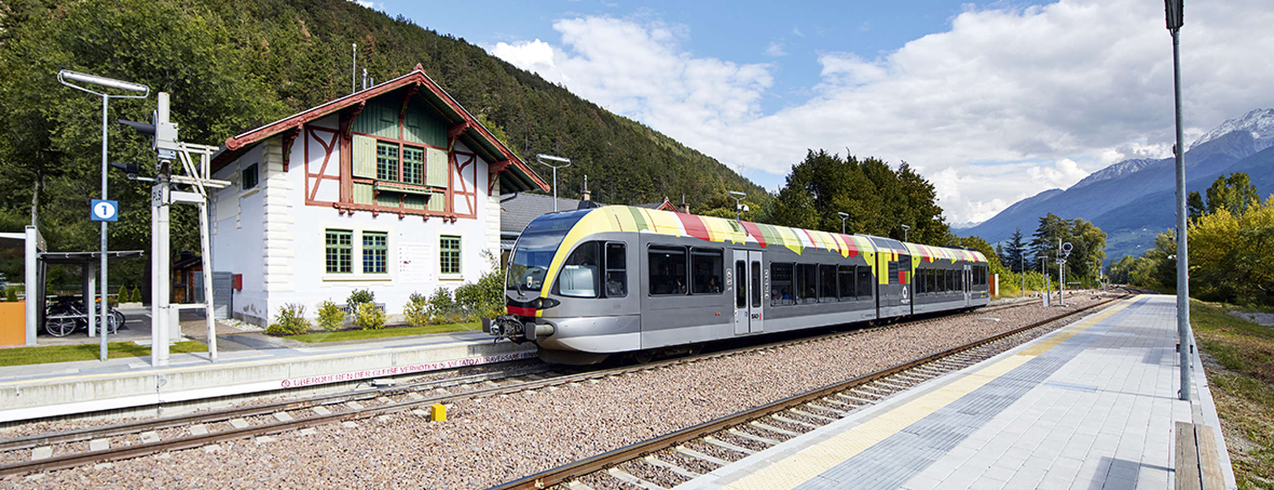 News 15 Jahre Vinschger Bahn Zwei Millionen Fahrgäste